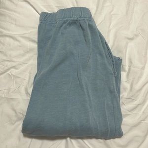 blue garage joggers